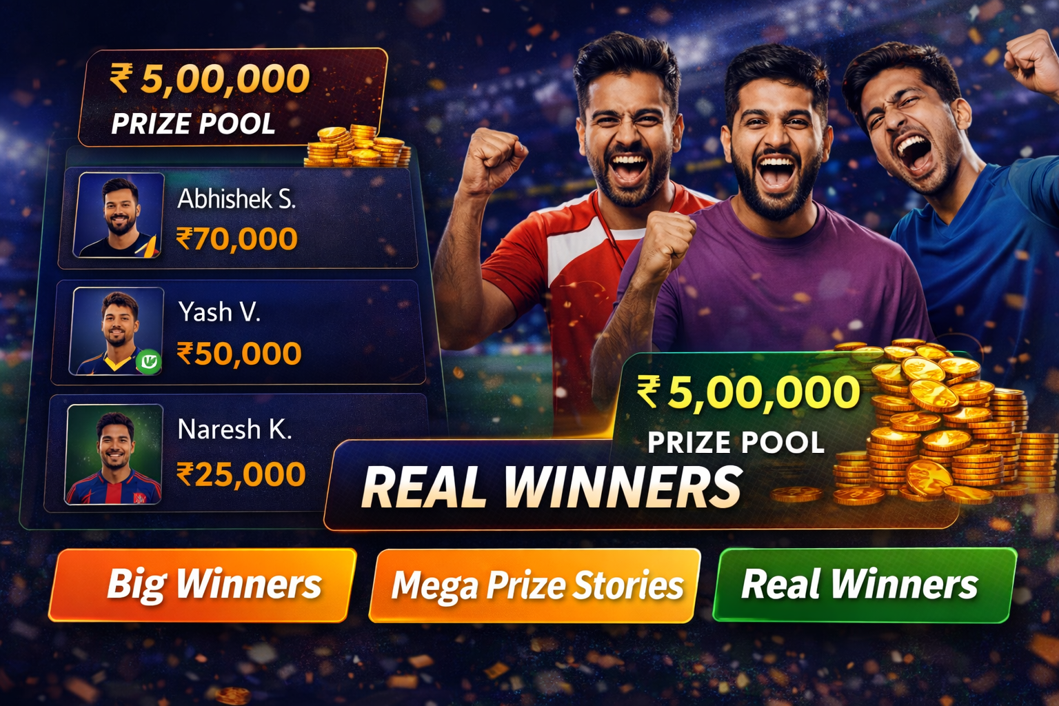 Come Play Club fantasy cricket result notes